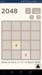 Скриншот 1: 2048