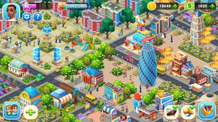 Captura 4: Aventura en la construcción de la ciudad y la granja