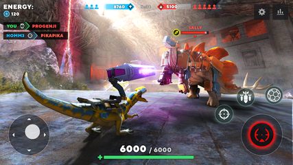Captura 20: Aventura jurásica: Batalla de dinosaurios