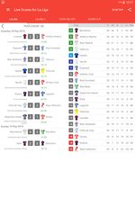 Captura 14: Resultados en Vivo La Liga Santander 2021/2022