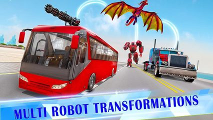 Captura 21: Batalla de Robots Dragón y Coches 3D