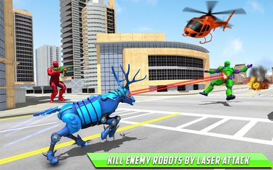 Screenshot 12: Deer Robot Car Game-Robot Game