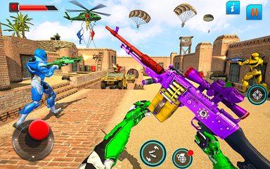 Screenshot 1: Fps Robot Shooting Games