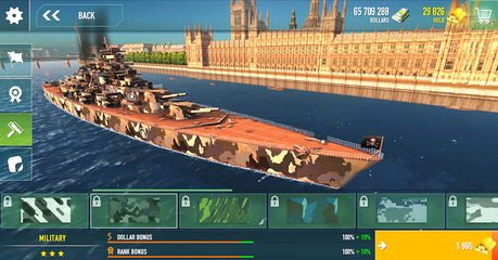 Captura 13: Batalla de buques de guerra: Combate naval en línea
