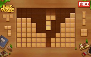 Captura 22: Juego de Puzzle con Bloques de Madera
