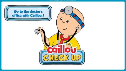 Screenshot 1: Caillou Check Up - Doctor