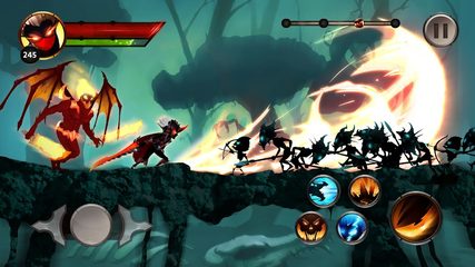 Screenshot 3: Stickman Legends: Shadow Fight