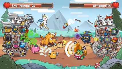 Скриншот 21: CatnRobot Idle TD: Battle Cat