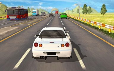 Screenshot 1: Real Highway Car Racing Games