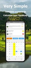 Скриншот 2: Golf Handicap, GPS, Scorecard - MOGC