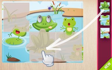 Screenshot 12: Animals Puzzle for Kids 🦁🐰🐬🐮🐶🐵