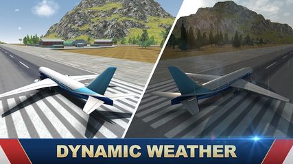 Captura 1: Simulación de Vuelo de Aviones Jumbo