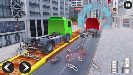 Скриншот 19: Трюки с привязанными автомобилями