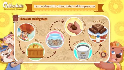 Captura 5: Aventura de Viaje con Chocolate