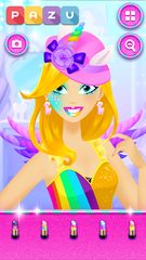 Screenshot 2: Makeup girls unicorn dress up
