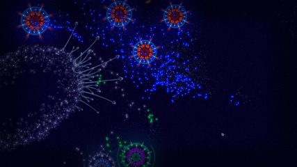 Screenshot 2: Microcosmum: survival of cells