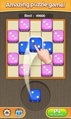 Screenshot 1: Dice Puzzle - Merge puzzle