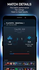 Captura 2: Seguimiento de puntuaciones de esports