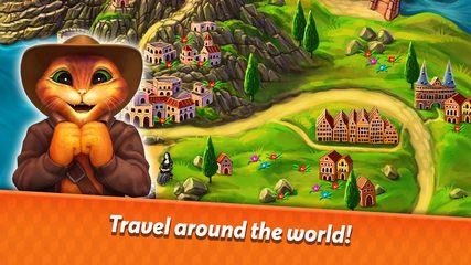 Screenshot 10: Indy Cat 2: Match 3 free game - jigsaw, puzzles