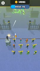 Screenshot 2: Idle Zombie Defense