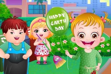 Screenshot 1: Baby Hazel Earth Day