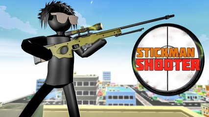 Screenshot 1: Stickman Sniper Shooter games