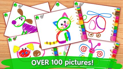 Screenshot 5: Bini Drawing for Kids! Learning Games for Toddlers
