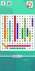 Captura 14: Evolución de la búsqueda de palabras