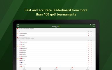 Скриншот 6: Golf Live 24 - Счета