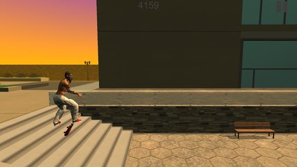 Captura 5: Líneas Urbanas: Skateboarding