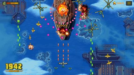 Captura 8: Juego de disparos arcade clásico