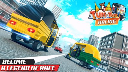 Captura 4: Carreras de Triciclos Automotores Tuk Tuk