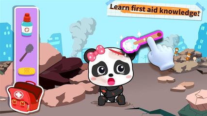 Screenshot 2: Baby Panda's Safety & Habits
