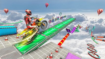 Screenshot 3: Extreme Bike Racing 3D: Bike Stunts Master 2021