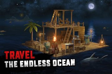 Screenshot 1: Raft Survival - Ocean Nomad