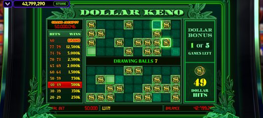 Captura 7: Keno de Las Vegas