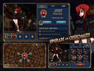 Скриншот 16: Скуллгёрлс: Файтинг RPG