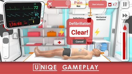Captura 1: Simulador de Emergencias Hospitalarias