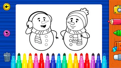 Screenshot 4: Christmas Coloring Games