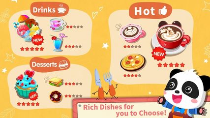 Screenshot 11: Baby Panda’s Summer: Café