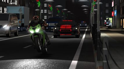 Screenshot 1: Racing Fever: Moto