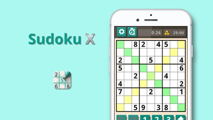 Скриншот 1: Sudoku X: Diagonal sudoku game