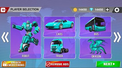 Captura 5: Batalla de Robots Dragón y Coches 3D