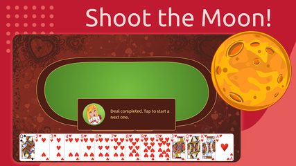 Screenshot 3: Hearts Deluxe - Free Card Game
