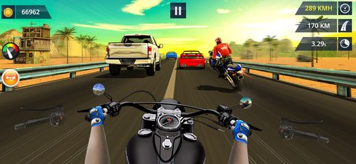 Скриншот 3: Moto Rider King – Король трассы
