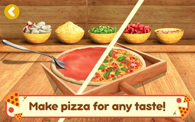 Screenshot 21: Masha and the Bear Pizza Maker