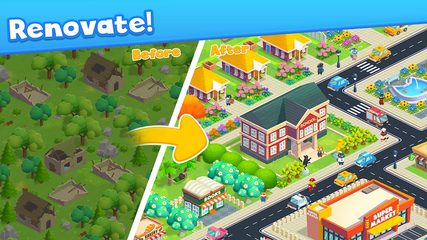 Screenshot 1: Tabby Town : Match 3 Puzzle