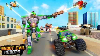 Screenshot 12: Monster Truck Robot Car Game