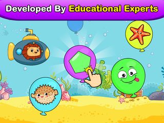 Скриншот 19: Бесплатная обучающая игра 'Лопни шарик' для детей