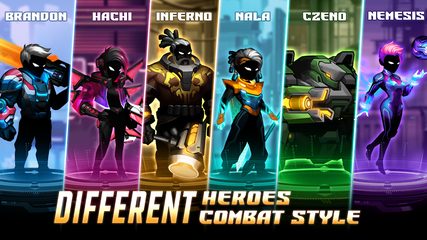 Screenshot 1: Cyber Fighters: Action RPG
